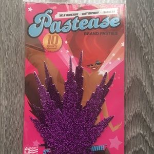 Glitter Pot Leaf Nipple Pasties
